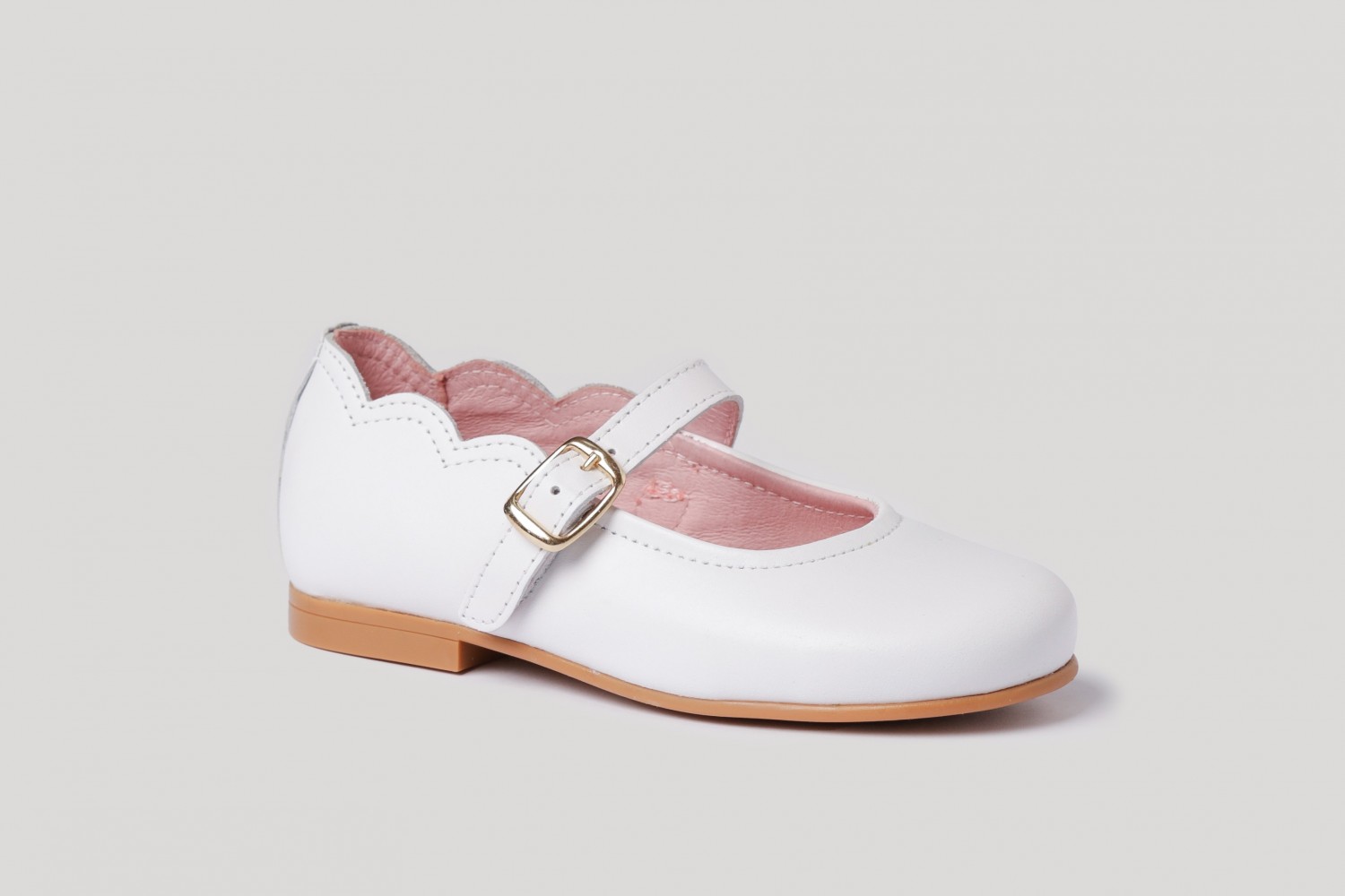 ANGELITOS MERCEDITA DE NIÑA CON HEBILLA BLANCA