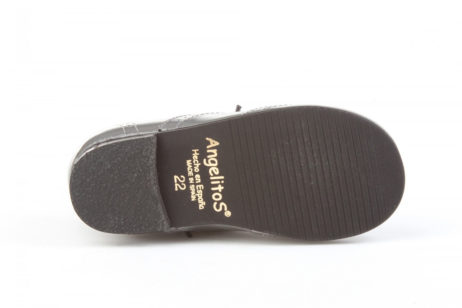 ZAPATO INGLESITO ANGELITOS GRIS