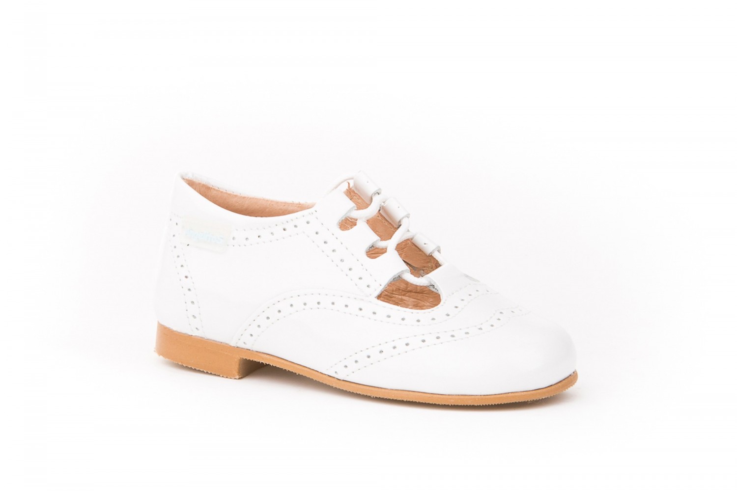 ZAPATO INGLESITO ANGELITOS BLANCO