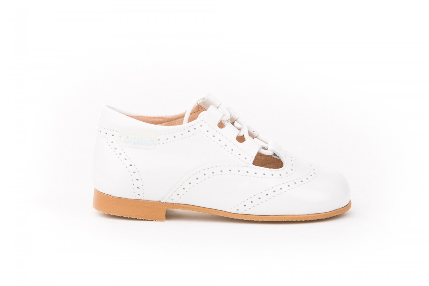 ZAPATO INGLESITO ANGELITOS BLANCO
