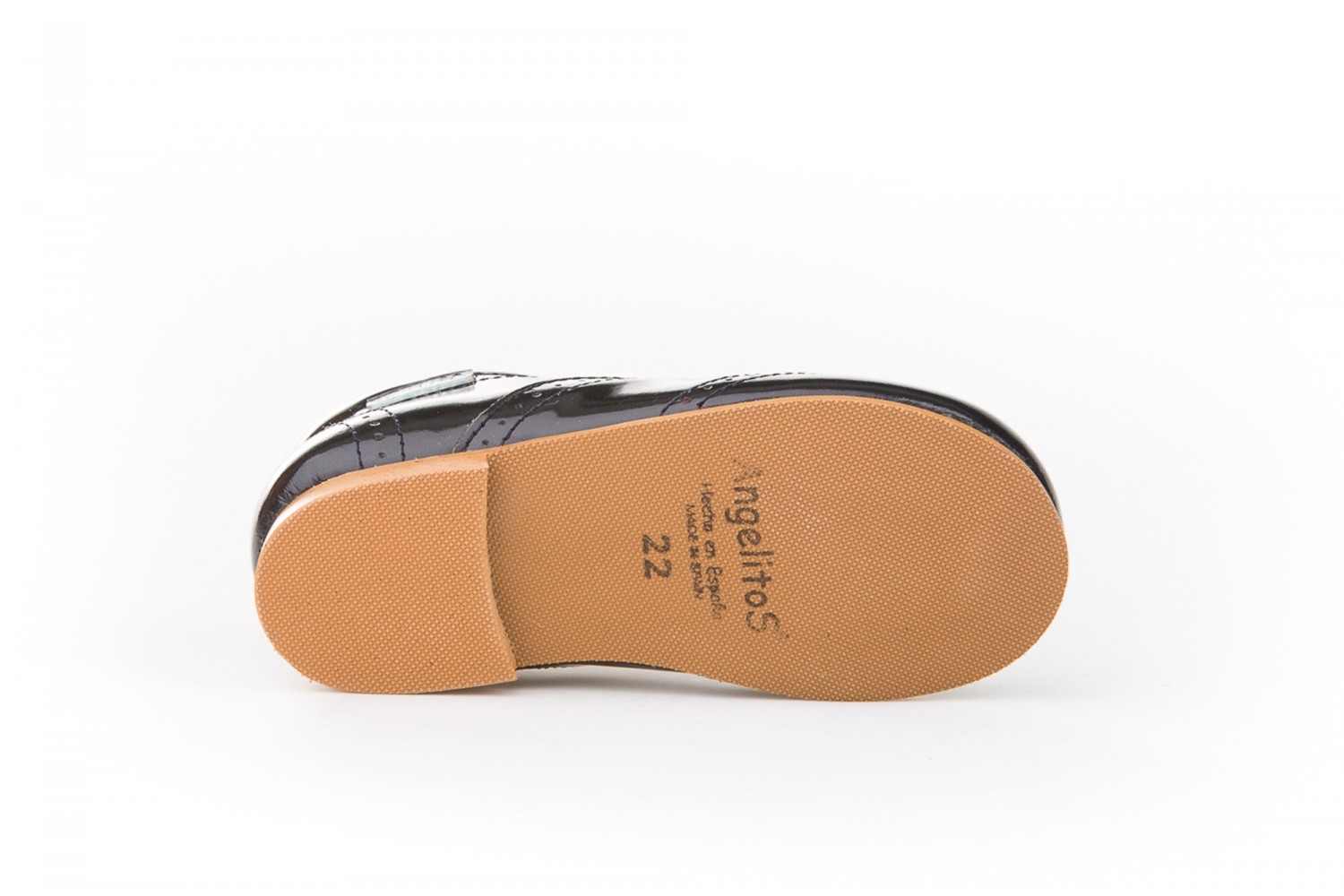 ZAPATO INGLESITO ANGELITOS AZUL MARINO