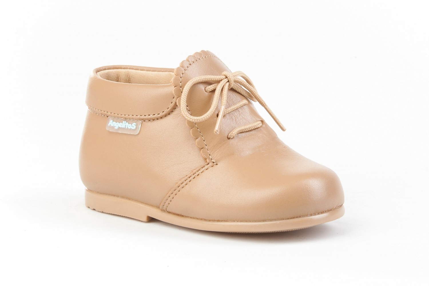BOTITA CORDON ANGELITOS CAMEL