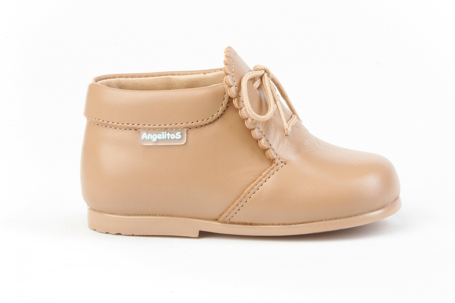 BOTITA CORDON ANGELITOS CAMEL