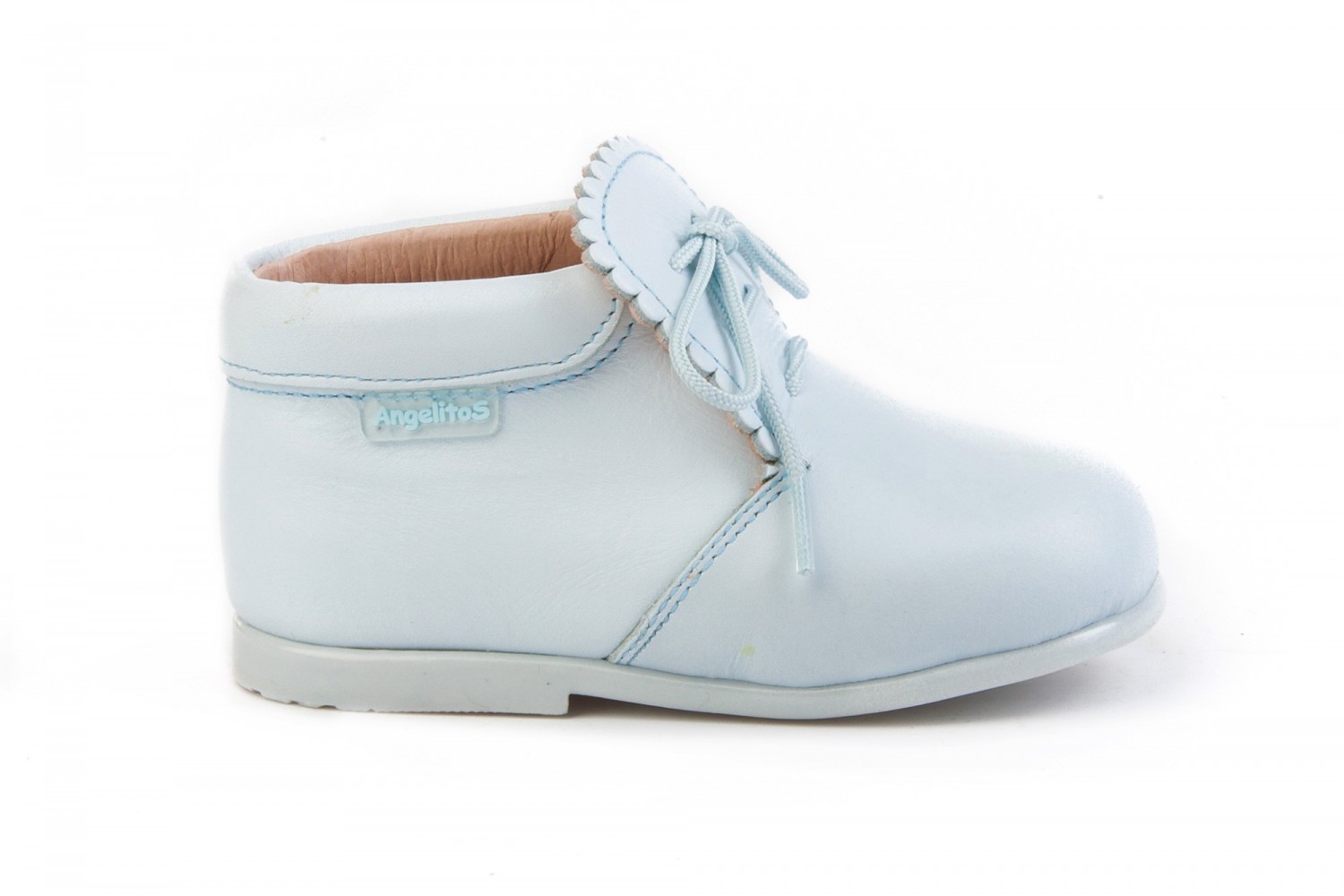 BOTITA CORDON ANGELITOS CELESTE