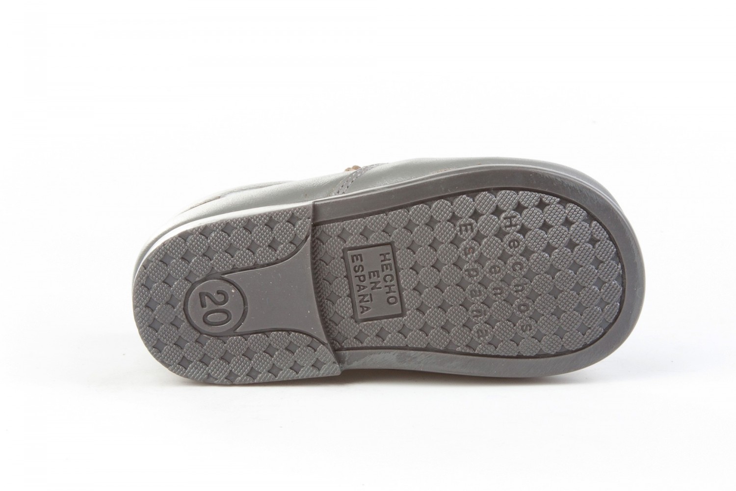 BOTITA CORDON ANGELITOS GRIS