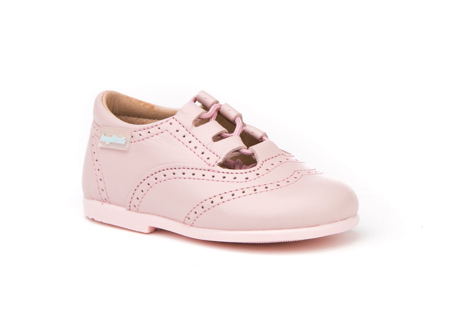 ZAPATO INGLESITO ANGELITOS ROSA