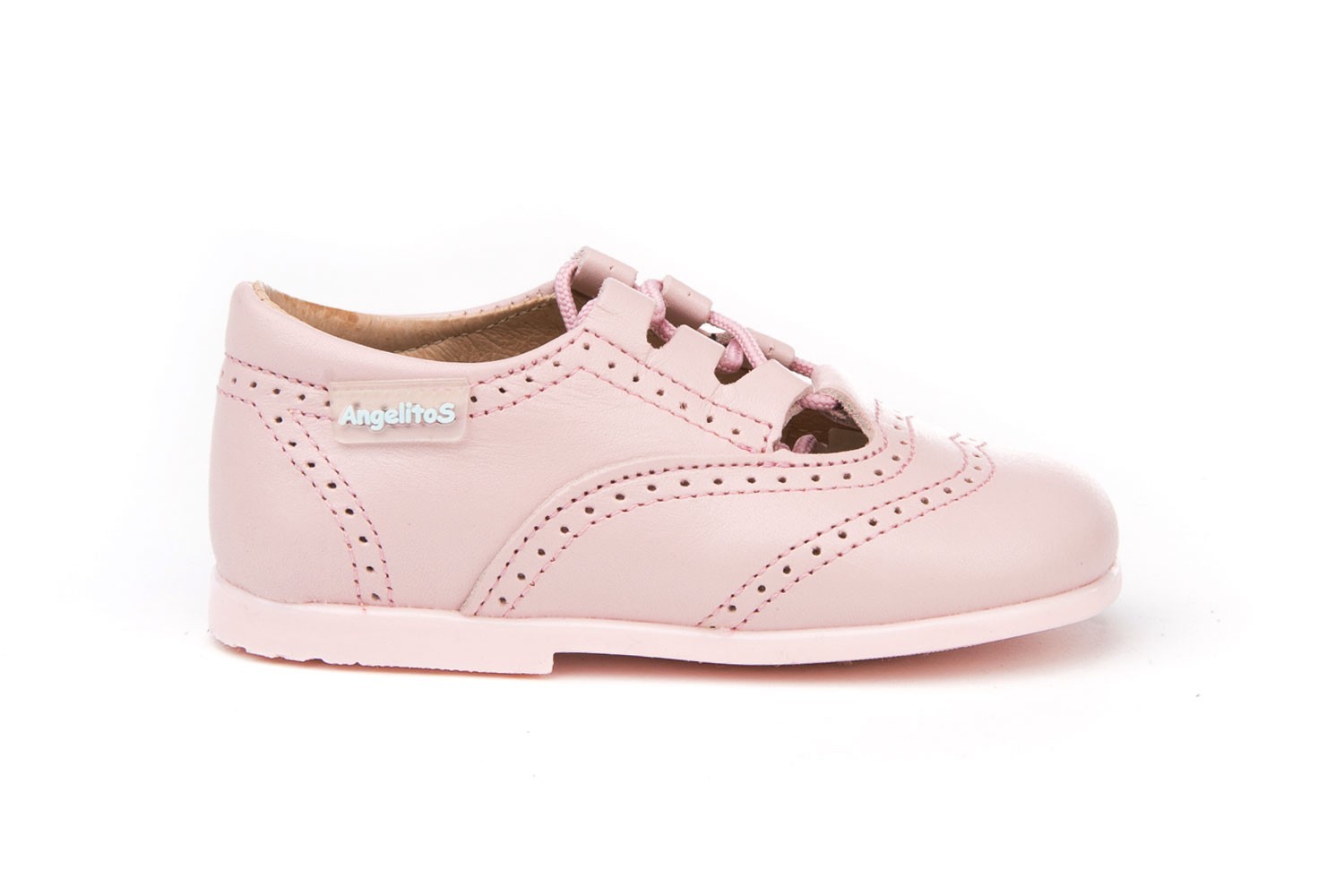 ZAPATO INGLESITO ANGELITOS ROSA