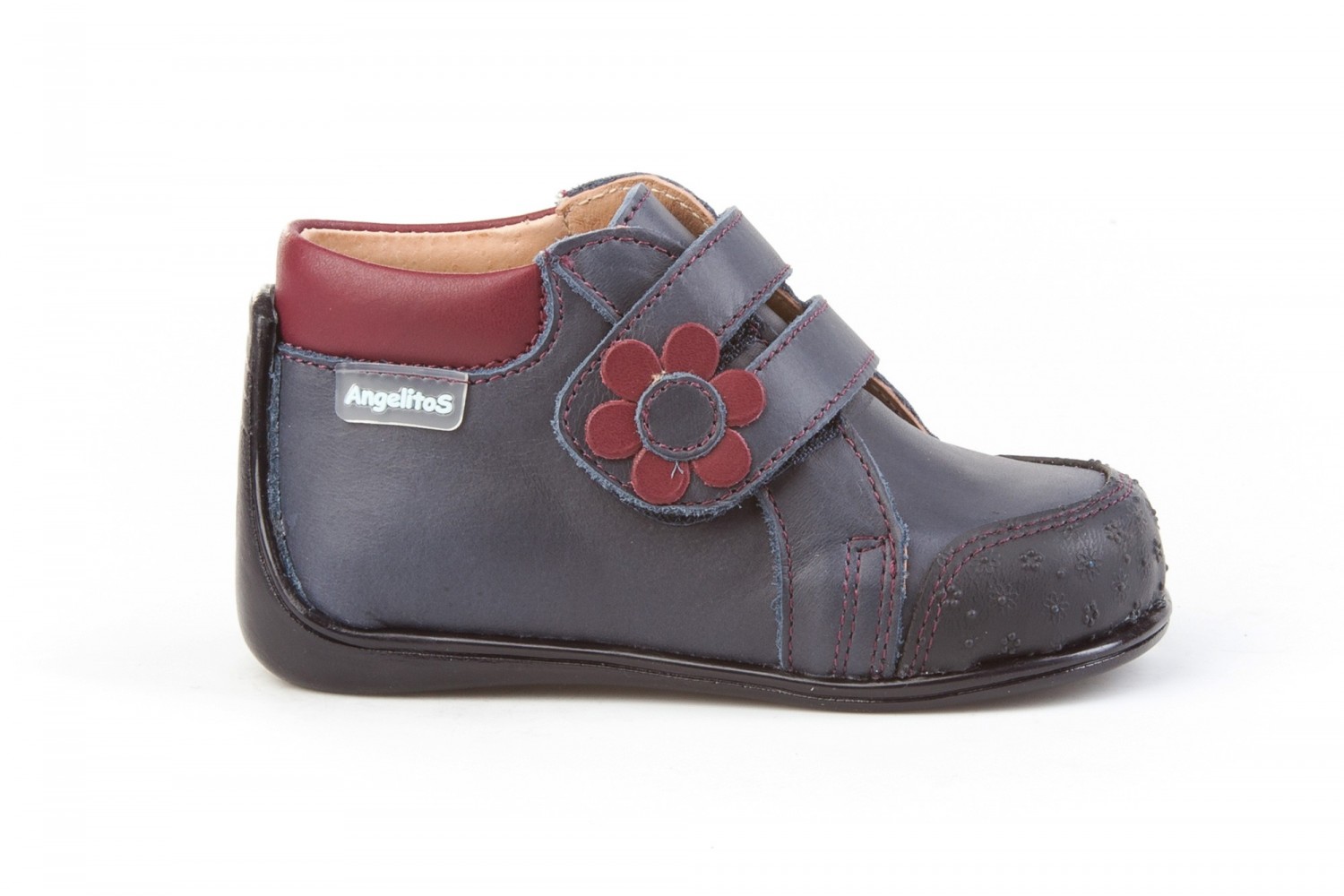 BOTITA VELCRO ANGELITOS MARINO