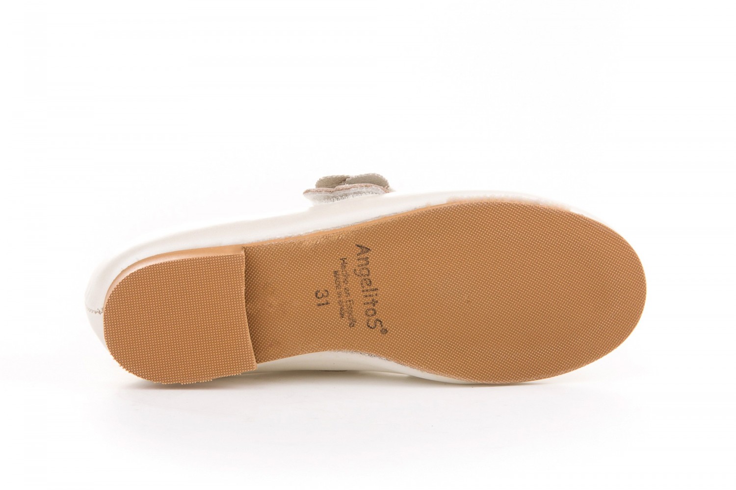 COMUNION DE NIÑA ANGELITOS BEIGE