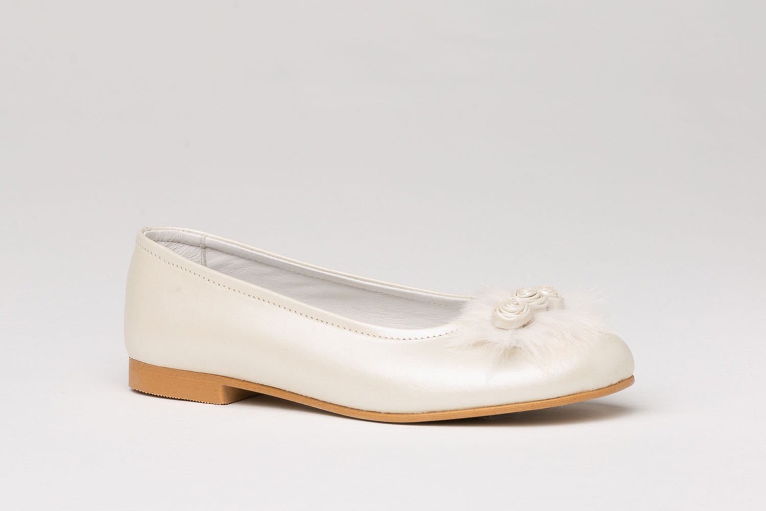 COMUNIÓN NIÑA ANGELITOS BEIGE