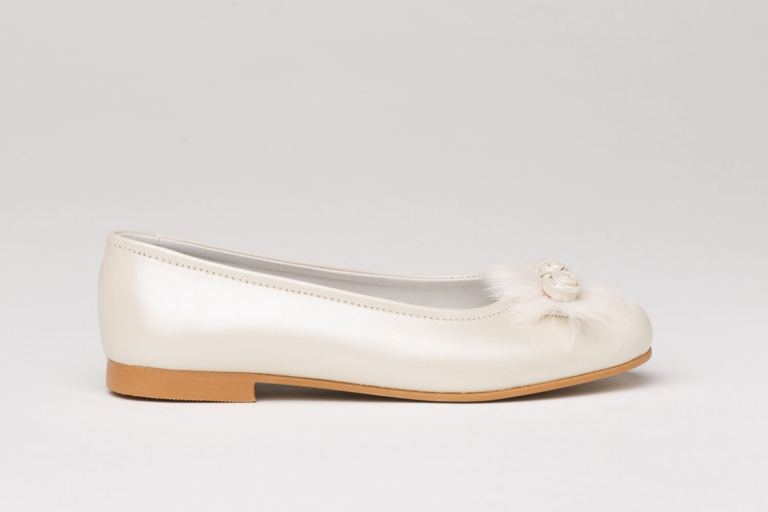 COMUNIÓN NIÑA ANGELITOS BEIGE