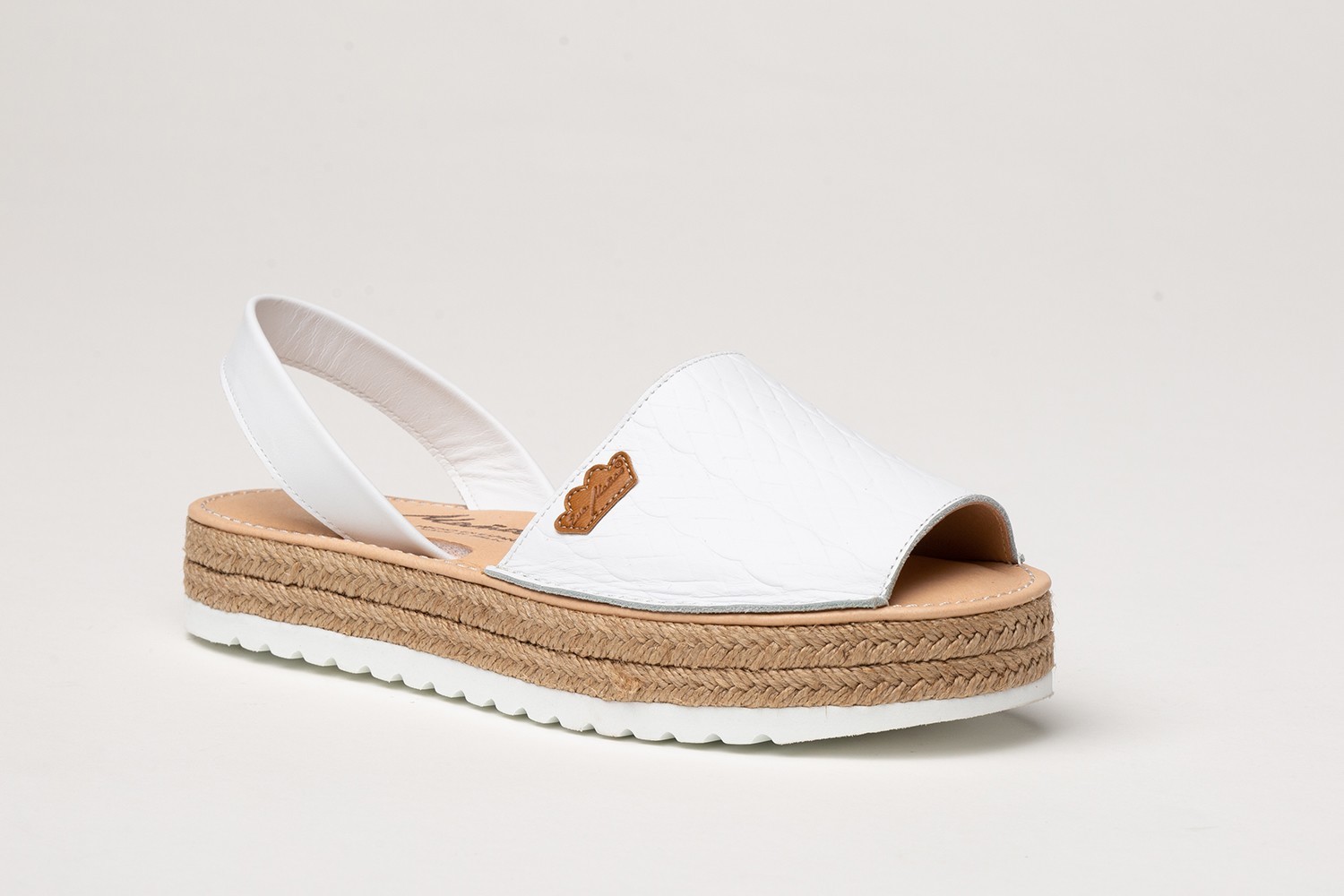 IBICENCA TRENZA EVA MAÑAS "GEL-MEMORY FOAM" BLANCO