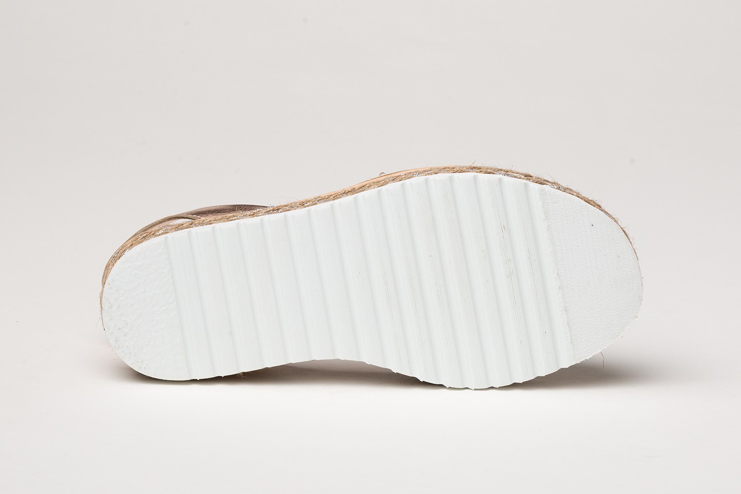 IBICENCA GLITTER-SEQUINS EVA MAÑAS "GEL-MEMORY FOAM" NUDE
