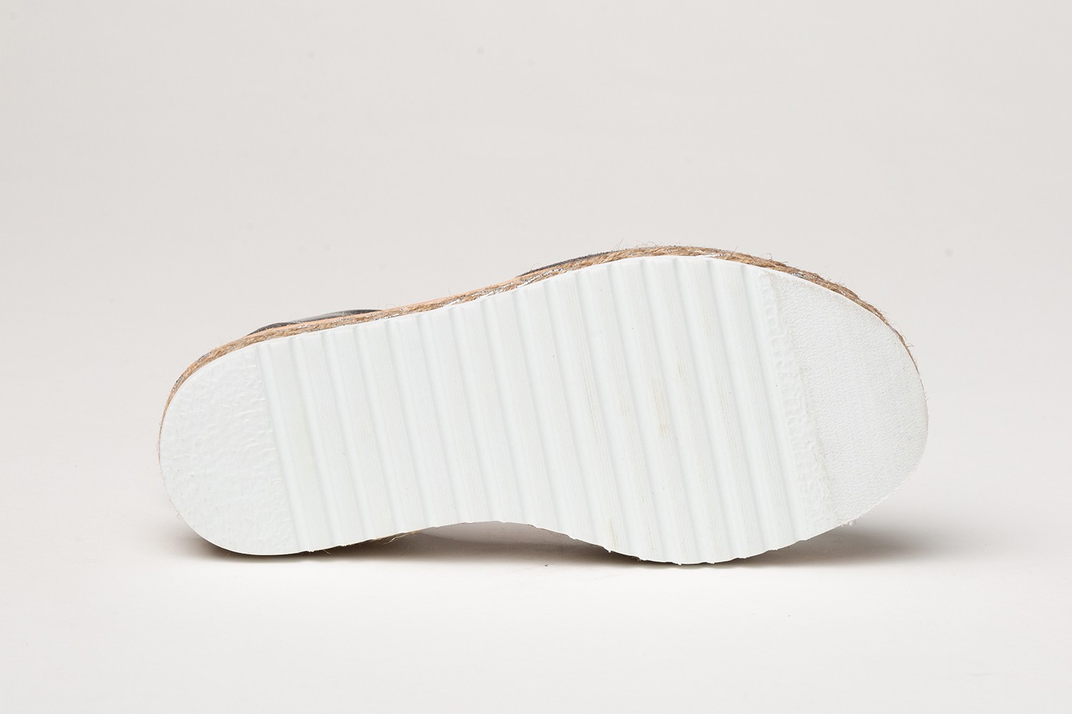 IBICENCA METALIZADA EVA MAÑAS "GEL-MEMORY FOAM" PLATA