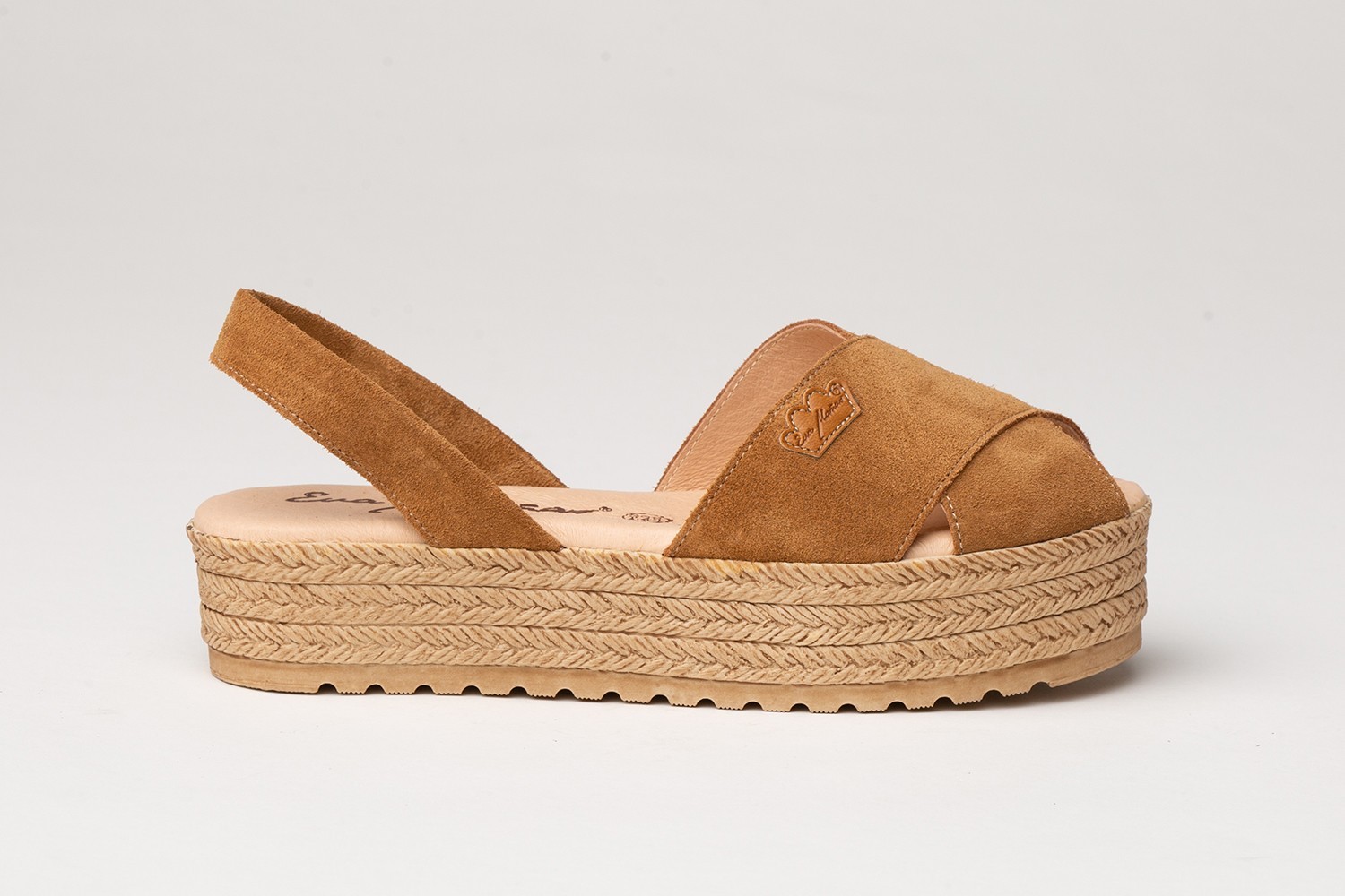 IBICENCA ANTE CRUZ EVA MAÑAS "GEL-MEMORY FOAM" CUERO
