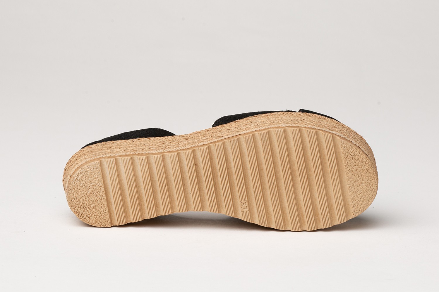 IBICENCA ANTE CRUZ EVA MAÑAS "GEL-MEMORY FOAM" NEGRO