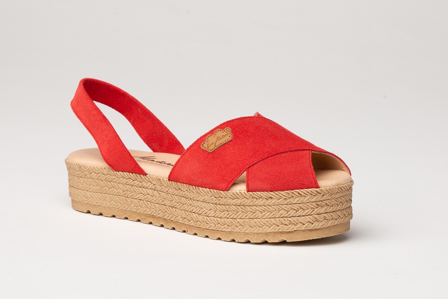 IBICENCA ANTE CRUZ EVA MAÑAS "GEL-MEMORY FOAM" ROJO