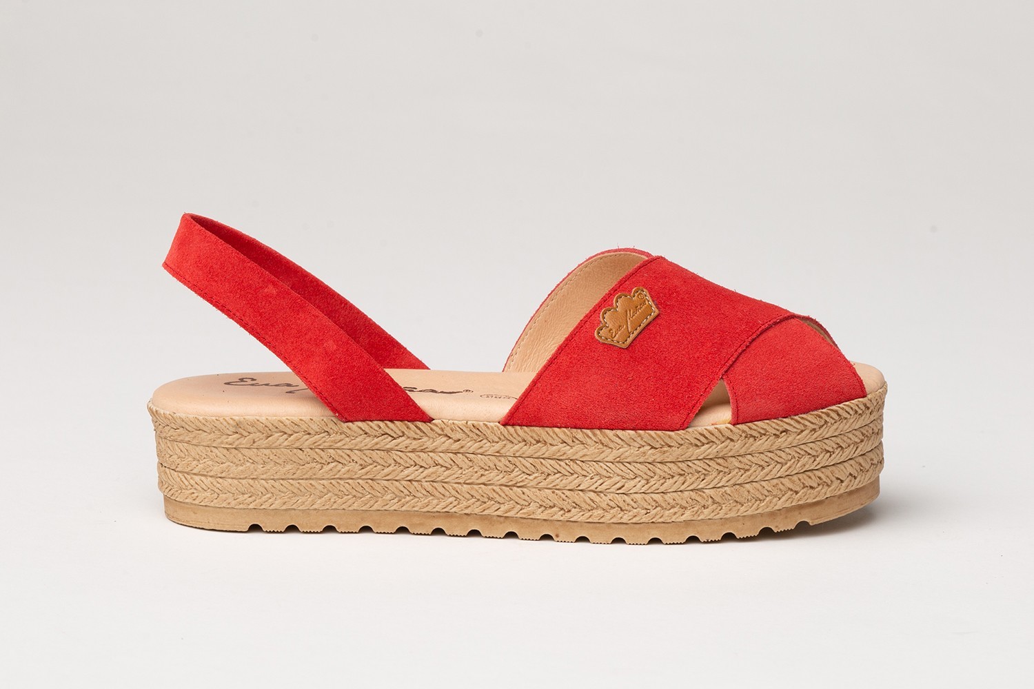 IBICENCA ANTE CRUZ EVA MAÑAS "GEL-MEMORY FOAM" ROJO