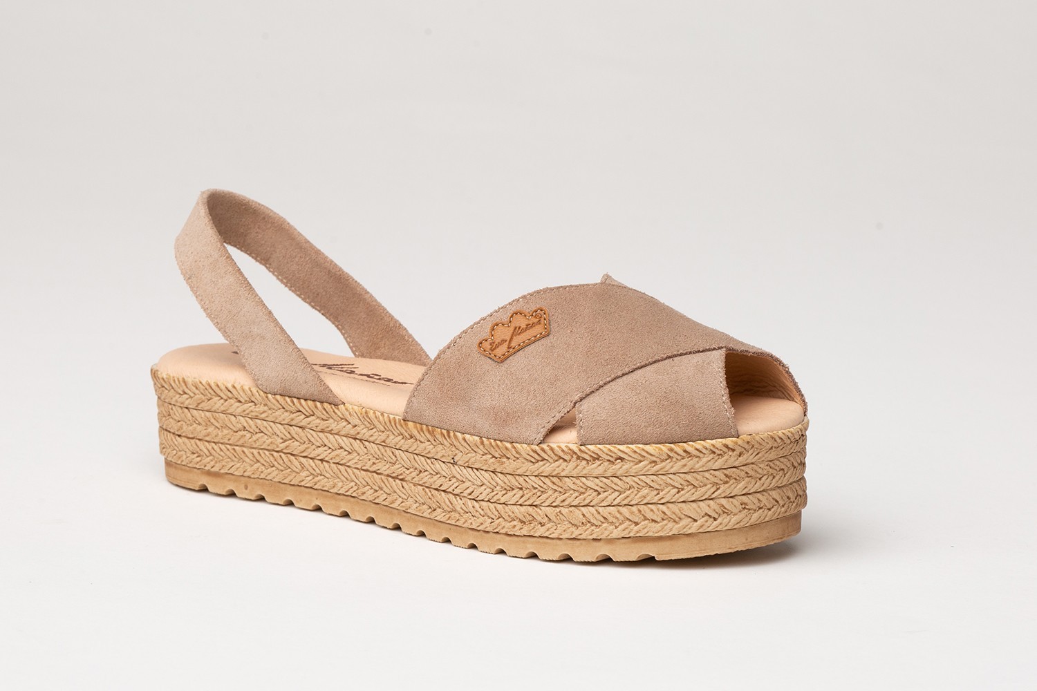 IBICENCA ANTE CRUZ EVA MAÑAS "GEL-MEMORY FOAM" TAUPE