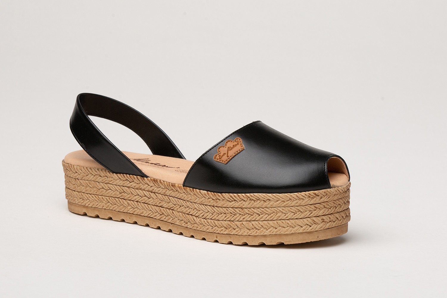 IBICENCA NAPA EVA MAÑAS "GEL-MEMORY FOAM" NEGRO