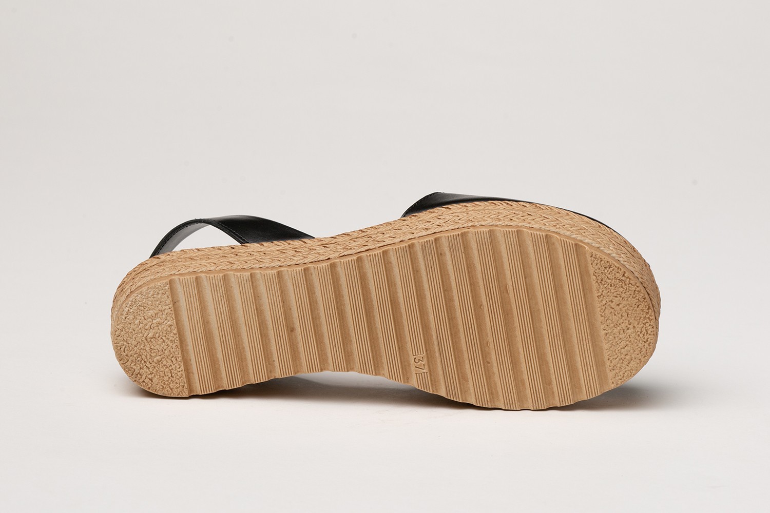 IBICENCA NAPA EVA MAÑAS "GEL-MEMORY FOAM" NEGRO