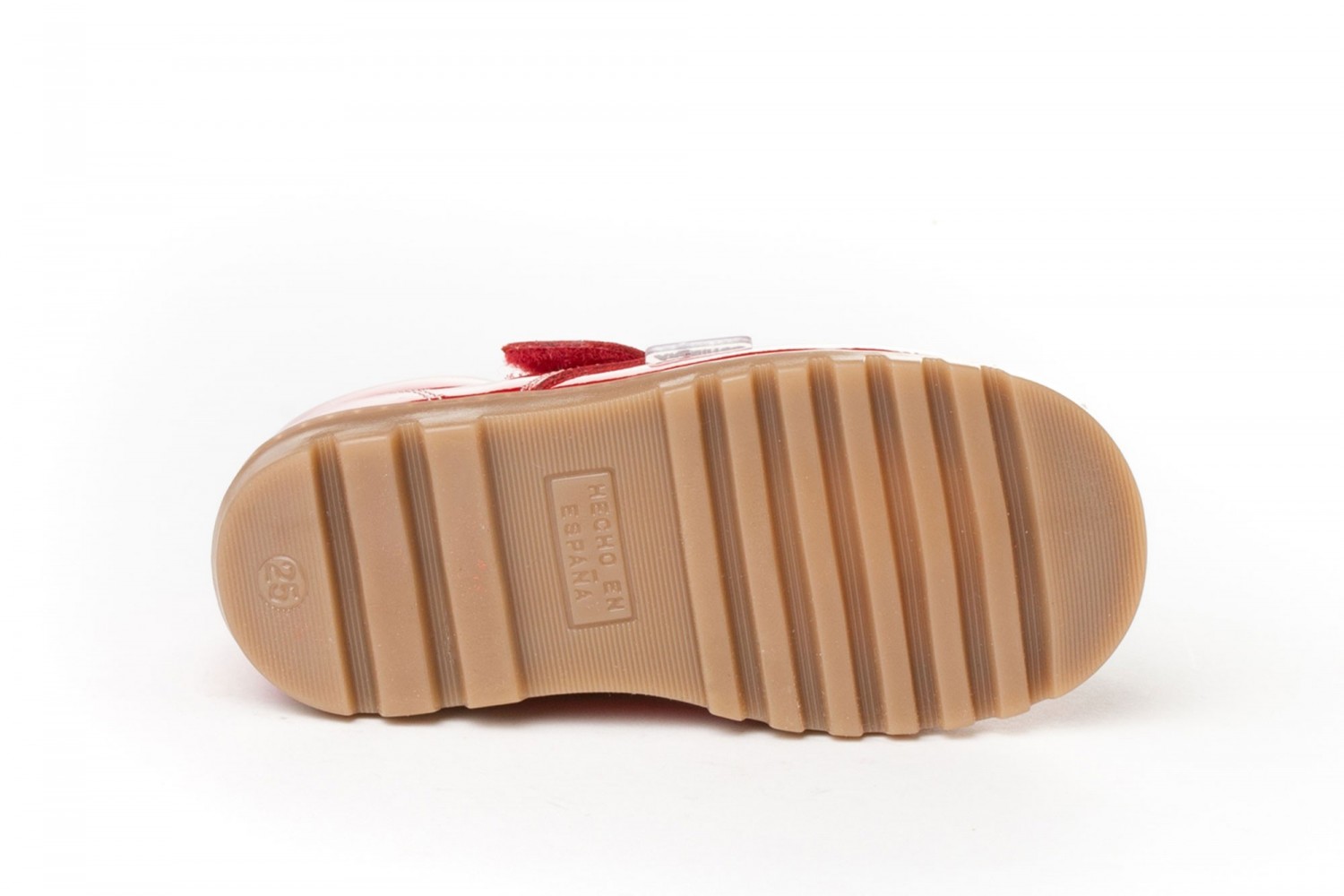 BOTA VELCRO ROJA ANGELITOS