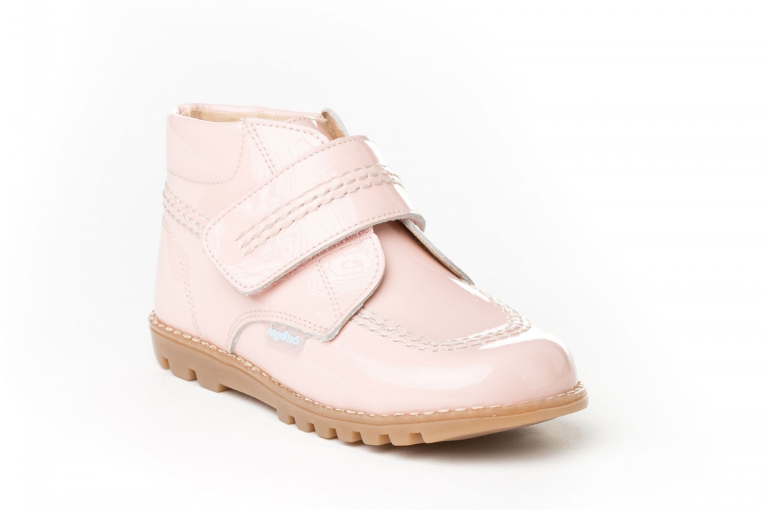 BOTA VELCRO ROSA ANGELITOS