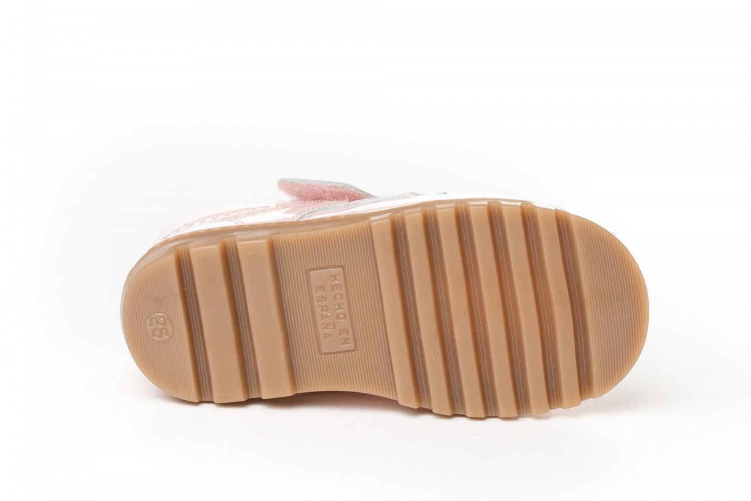 BOTA VELCRO ROSA ANGELITOS