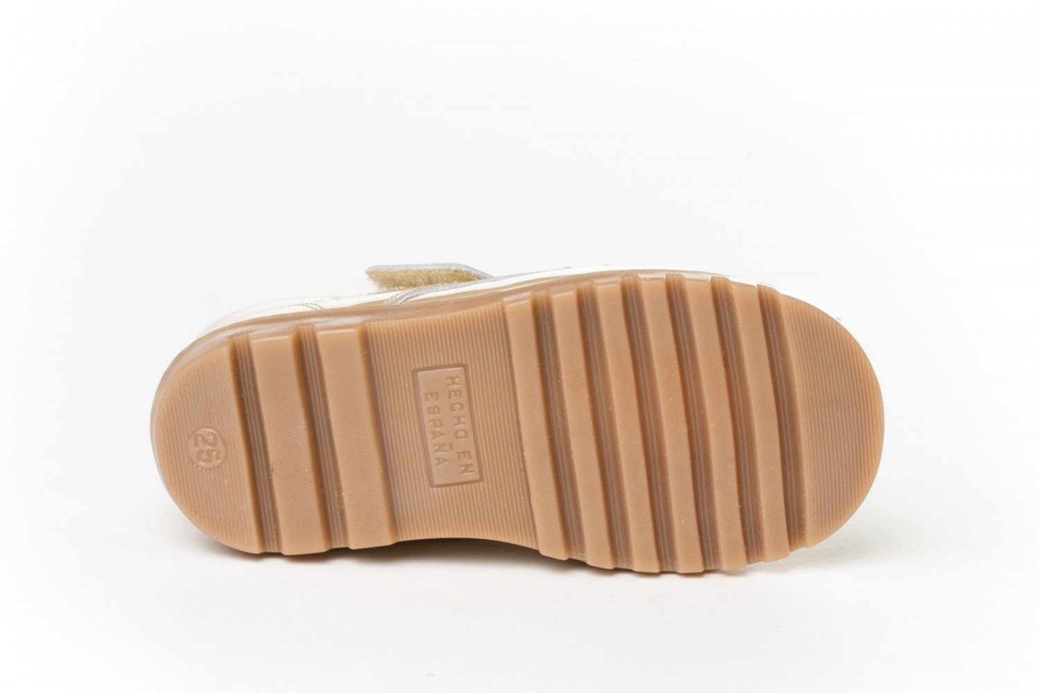 BOTA VELCRO ANGELITOS CAMEL