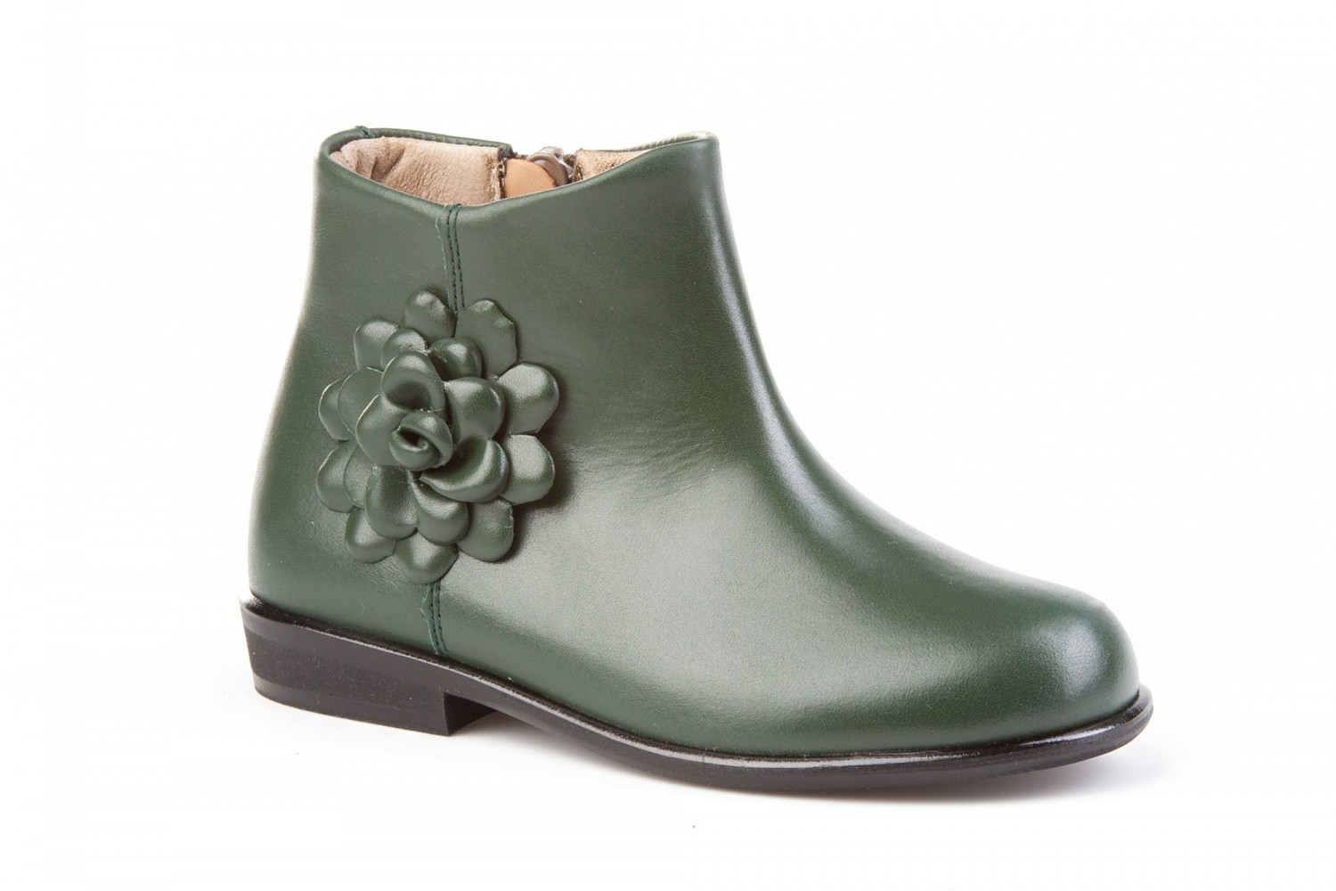 BOTIN FLOR ANGELITOS VERDE
