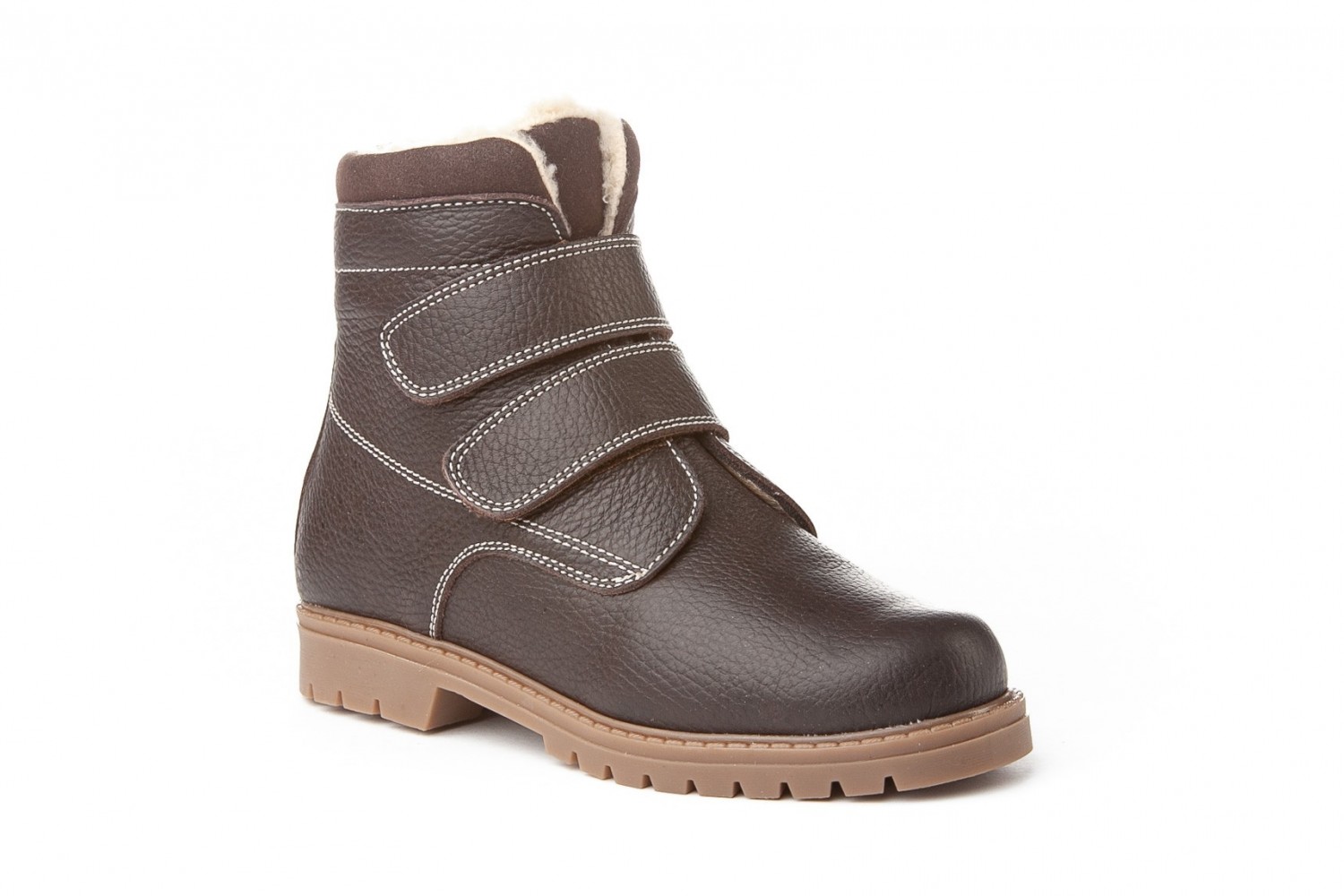 BOTA VELCRO CHOCOLATE ANGELITOS