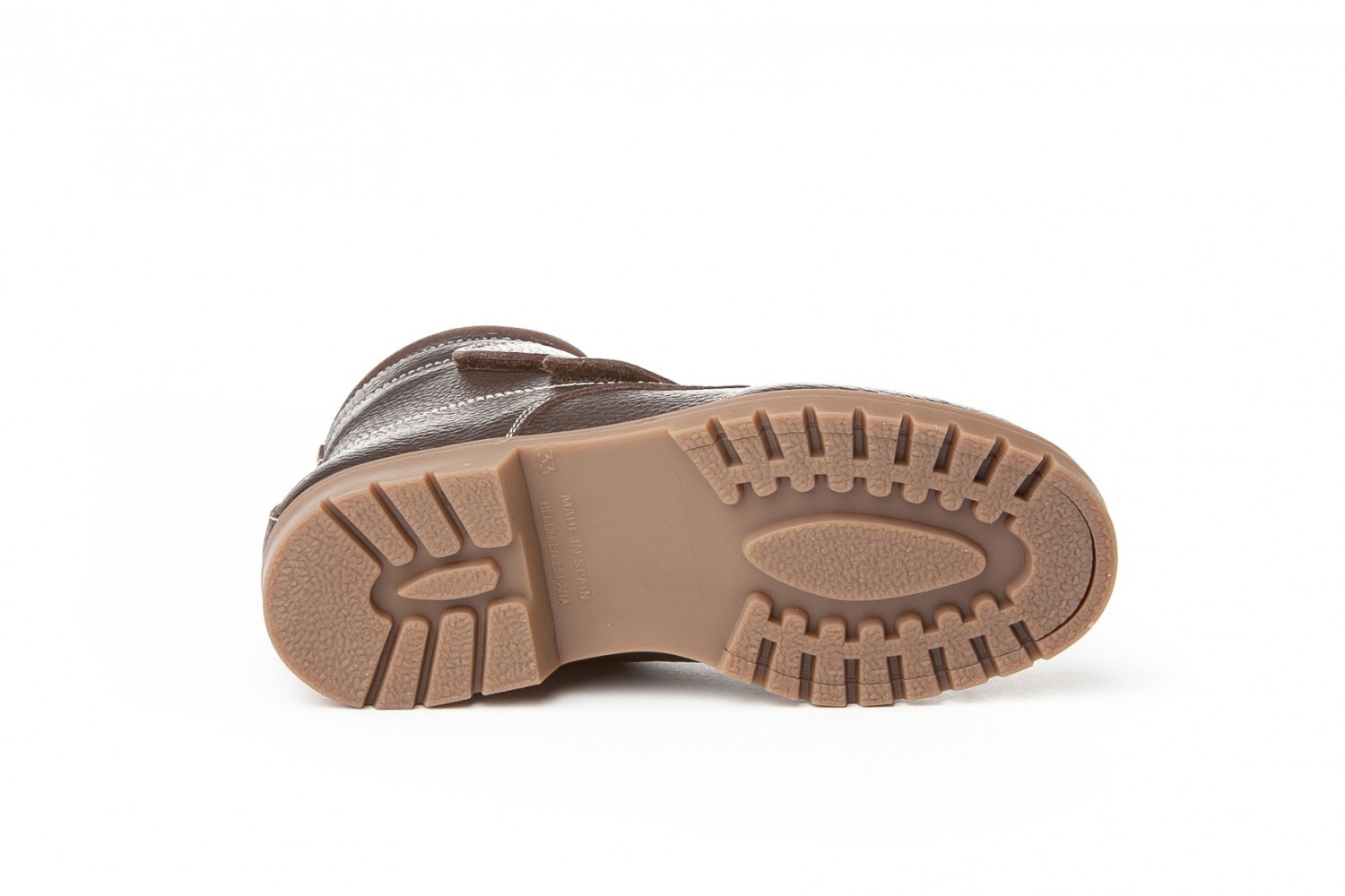 BOTA VELCRO CHOCOLATE ANGELITOS