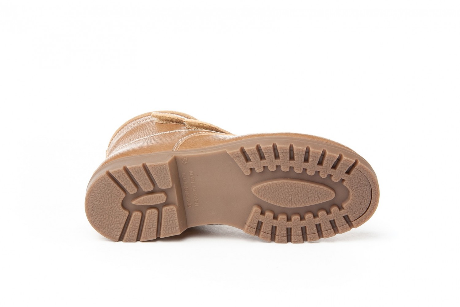 BOTA TAUPE VELCRO ANGELITOS
