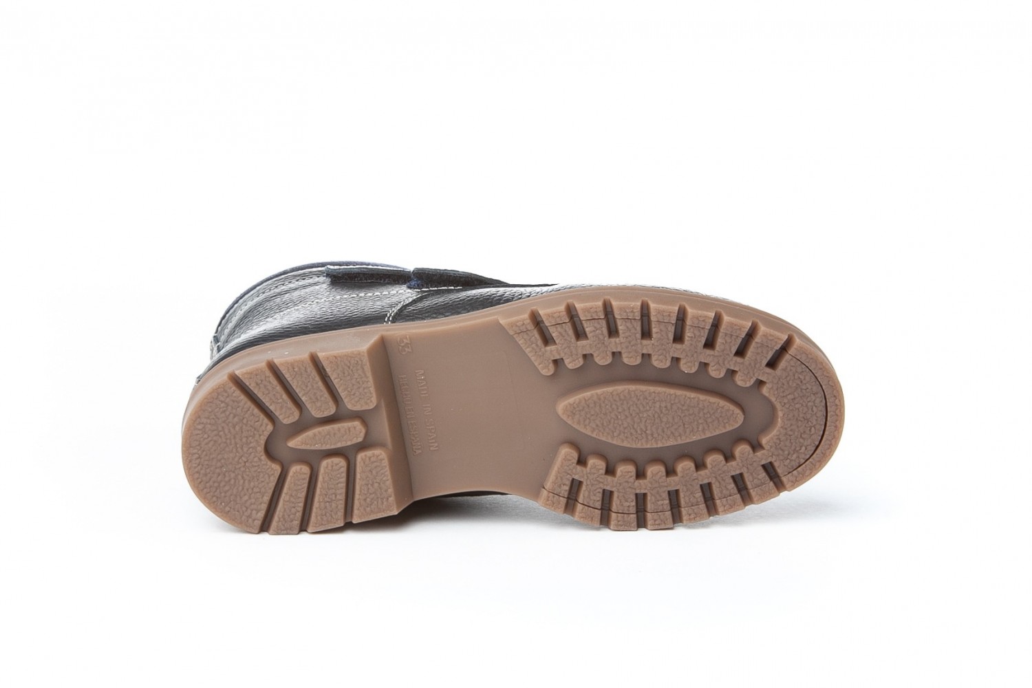 BOTA VELCRO ANGELITOS AZULA MARINO