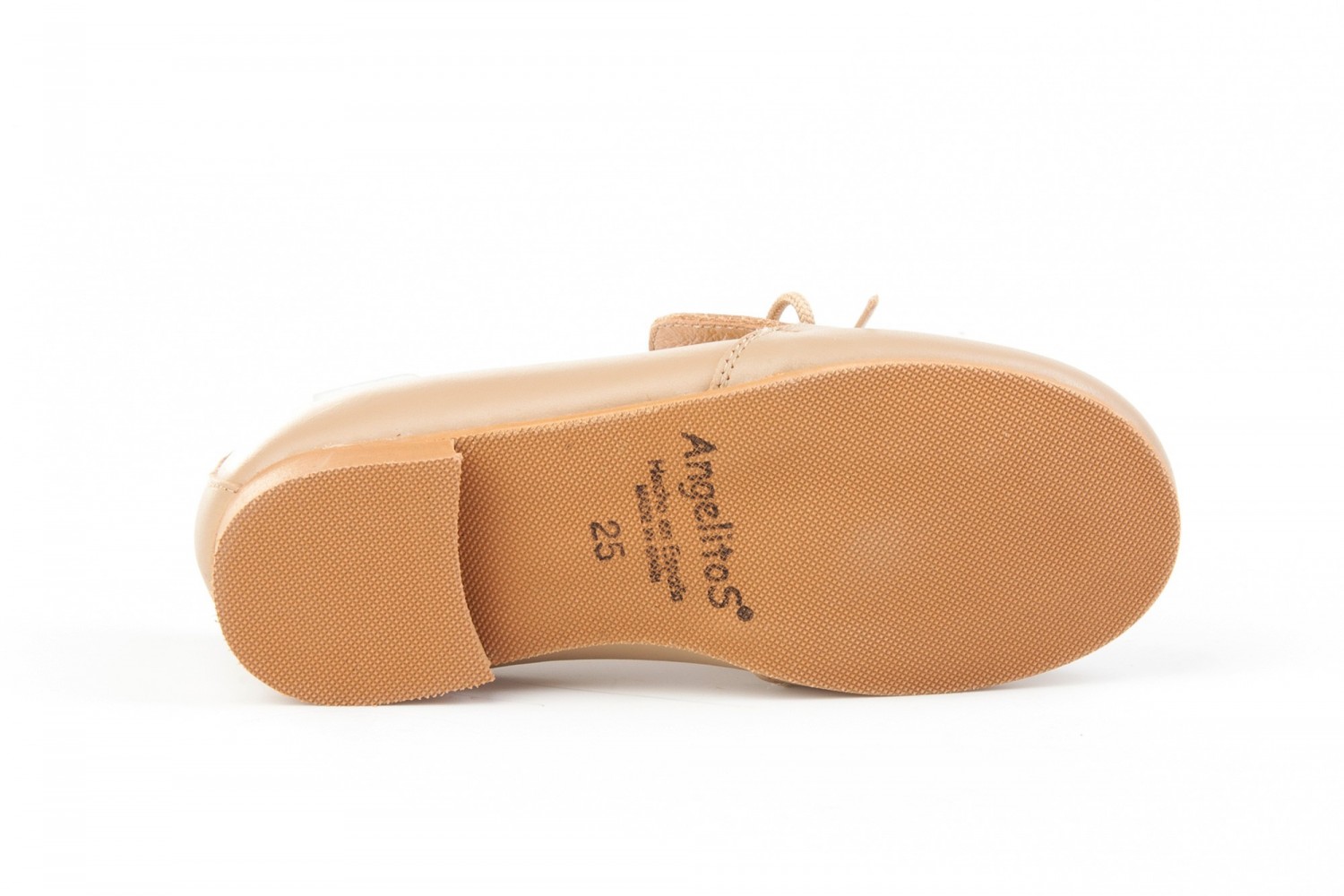 ZAPATO CORDONES ANGELITOS CAMEL