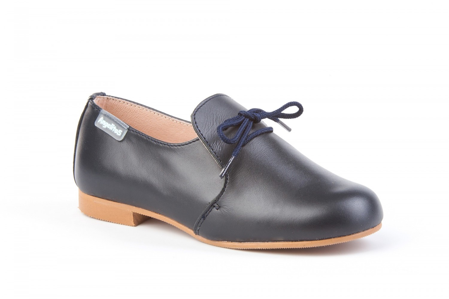 ZAPATO CORDONES ANGELITOS MARINO