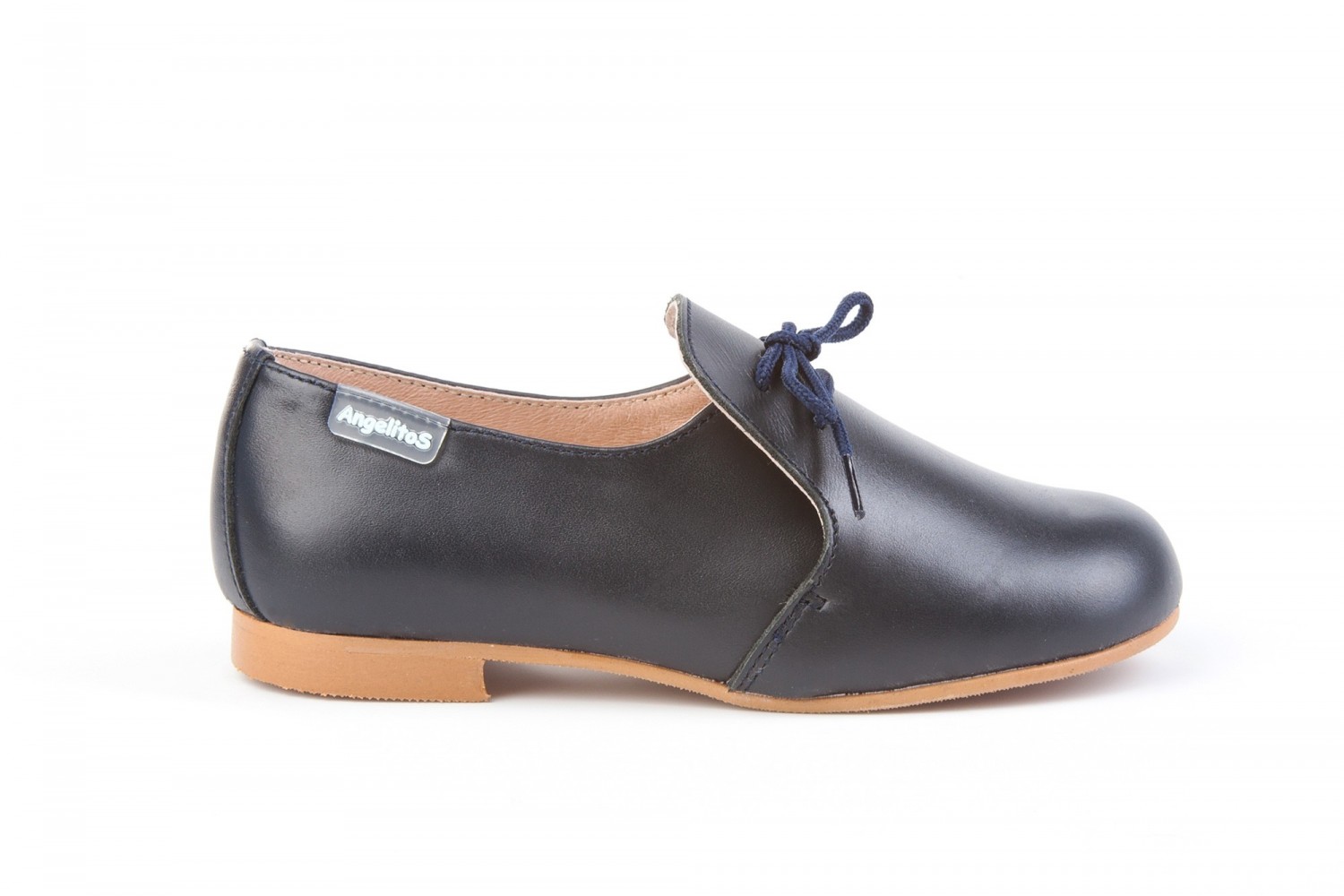 ZAPATO CORDONES ANGELITOS MARINO