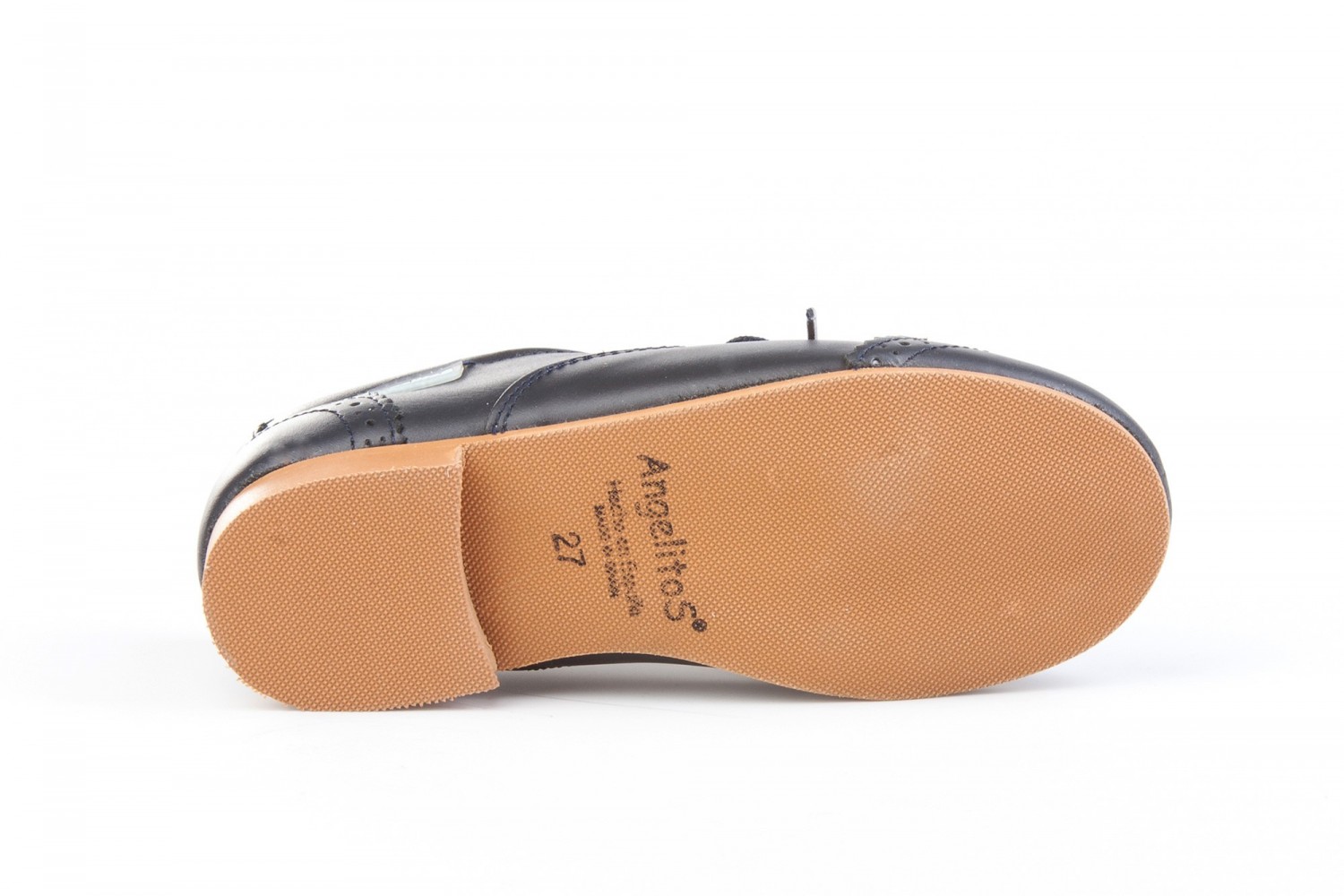 ZAPATO CORDONES ANGELITOS MARINO