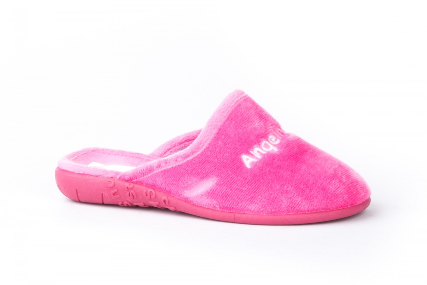 ZAPATILLA ABIERTA ANGELITOS FUXIA