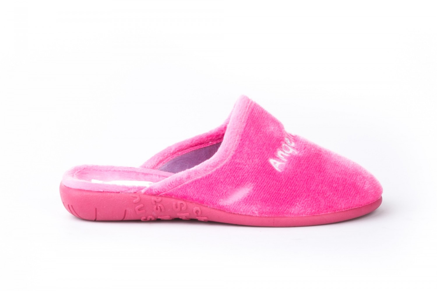 ZAPATILLA ABIERTA ANGELITOS FUXIA
