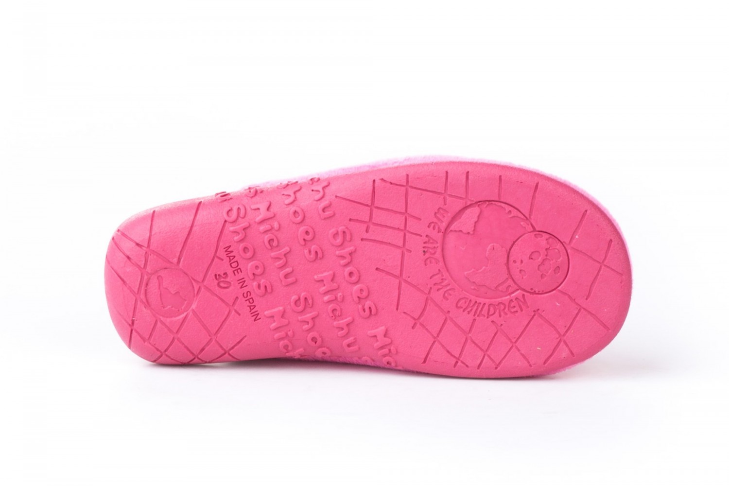 ZAPATILLA ABIERTA ANGELITOS FUXIA