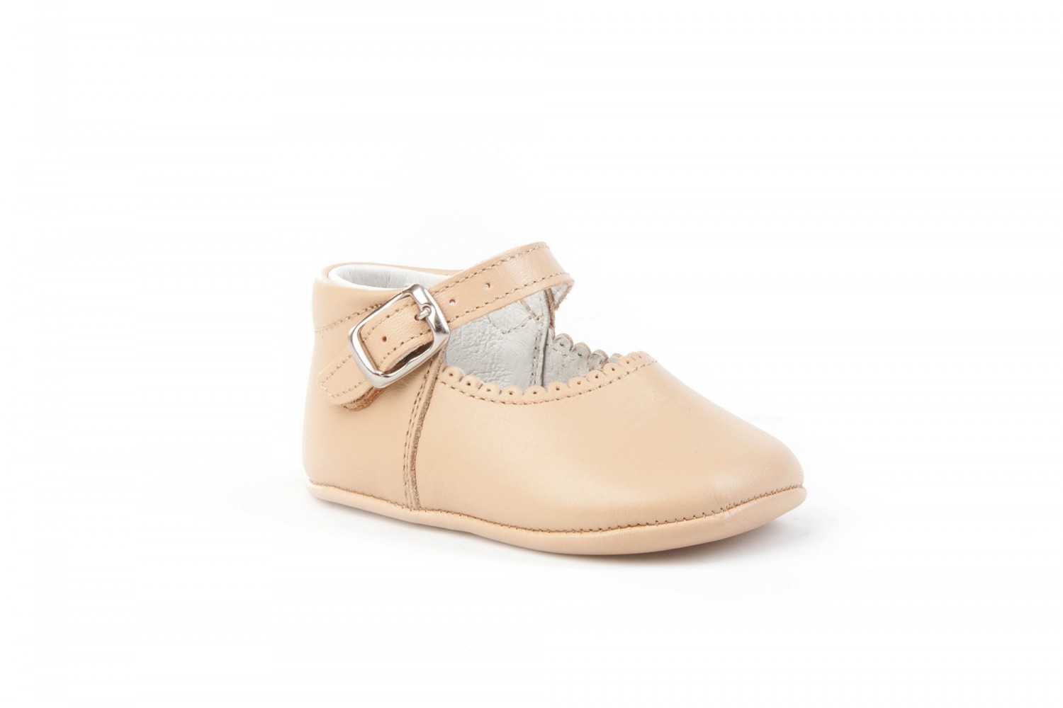 ANGELITOS MERCEDITA DE BEBÉ CON HEBILLA CAMEL