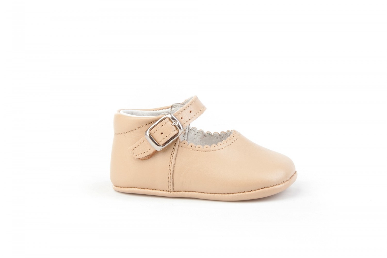 ANGELITOS MERCEDITA DE BEBÉ CON HEBILLA CAMEL