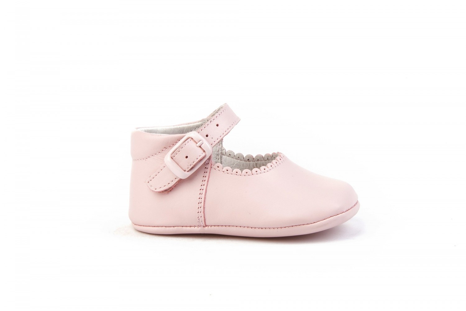 ANGELITOS MERCEDITA DE BEBÉ CON HEBILLA ROSA