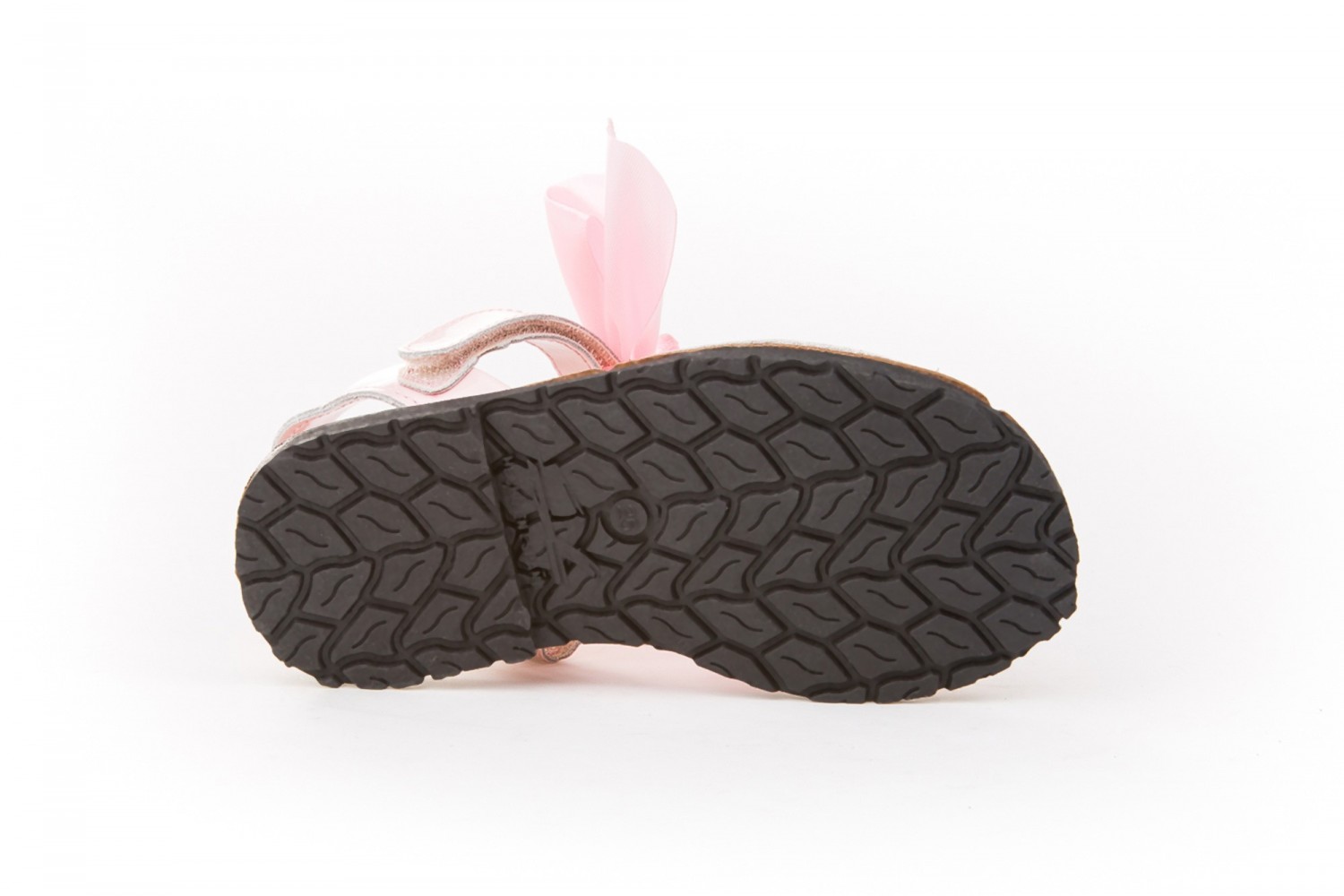 MENORQUINA ROSA CHAROL VELCRO ANGELITOS