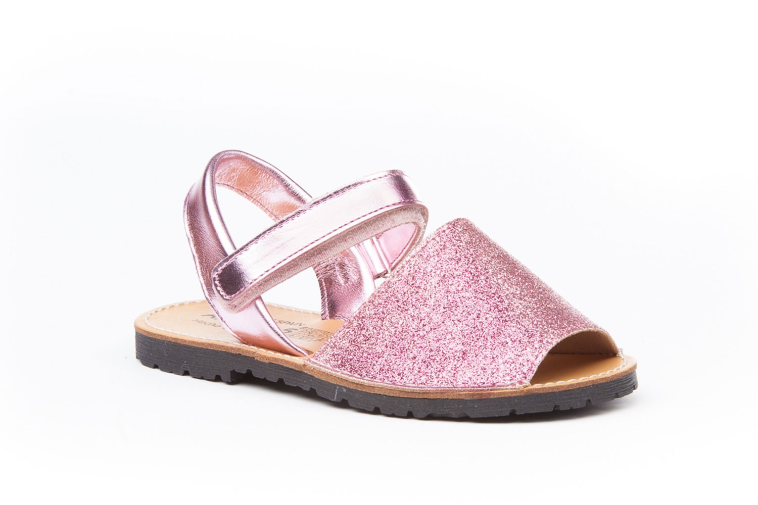 MENORQUINA VELCRO ANGELITOS ROSA