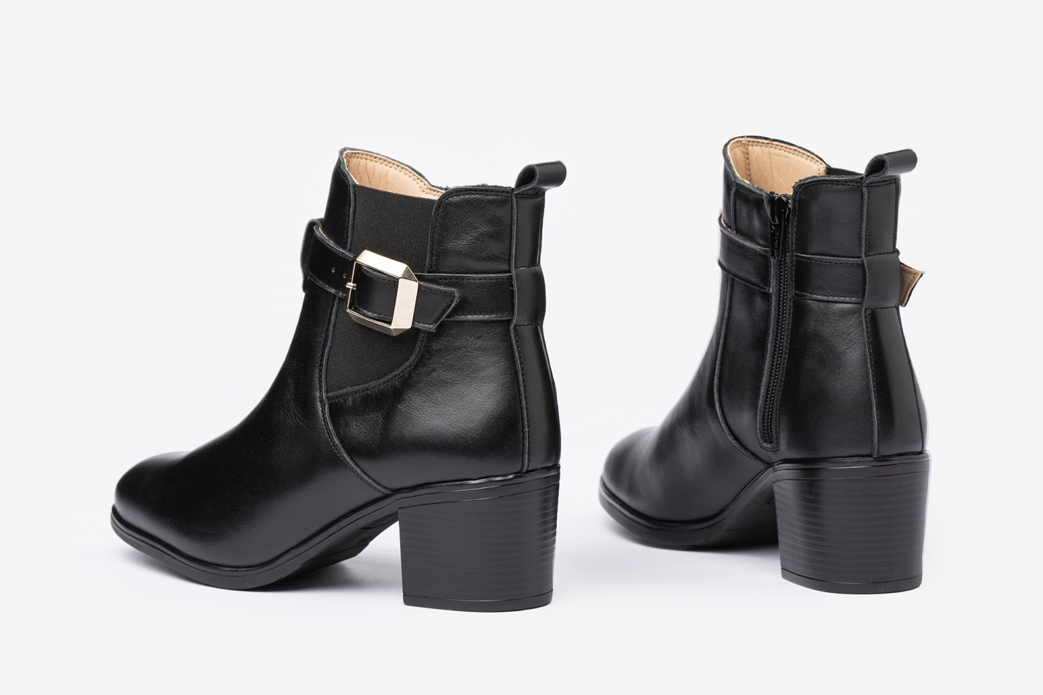 BOTIN SEÑORA HEBILLA 5.5 CM "TEX-NATURE GEL-MEMORY"