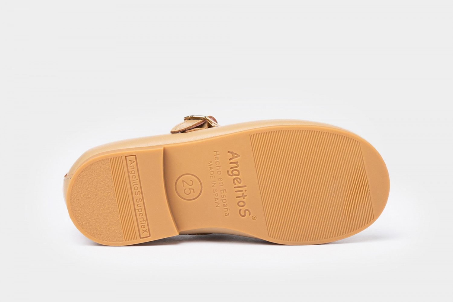 ANGELITOS MERCEDITA DE NIÑA CON HEBILLA CAMEL
