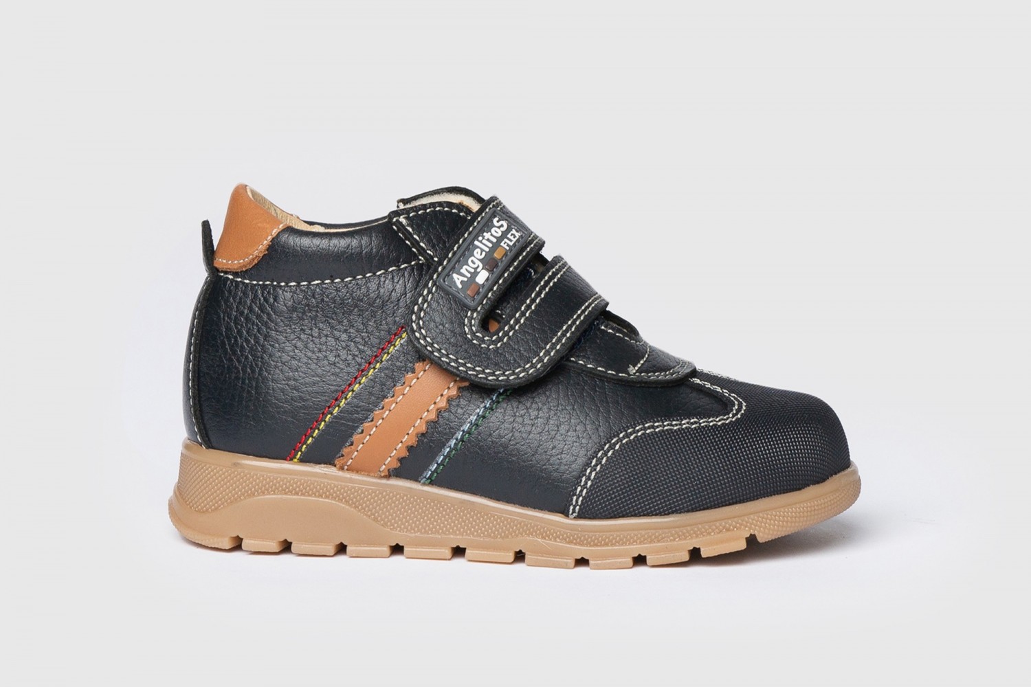 BOTA VELCRO ANGELITOS "TEX-NATURE GEL-MEMORY"
