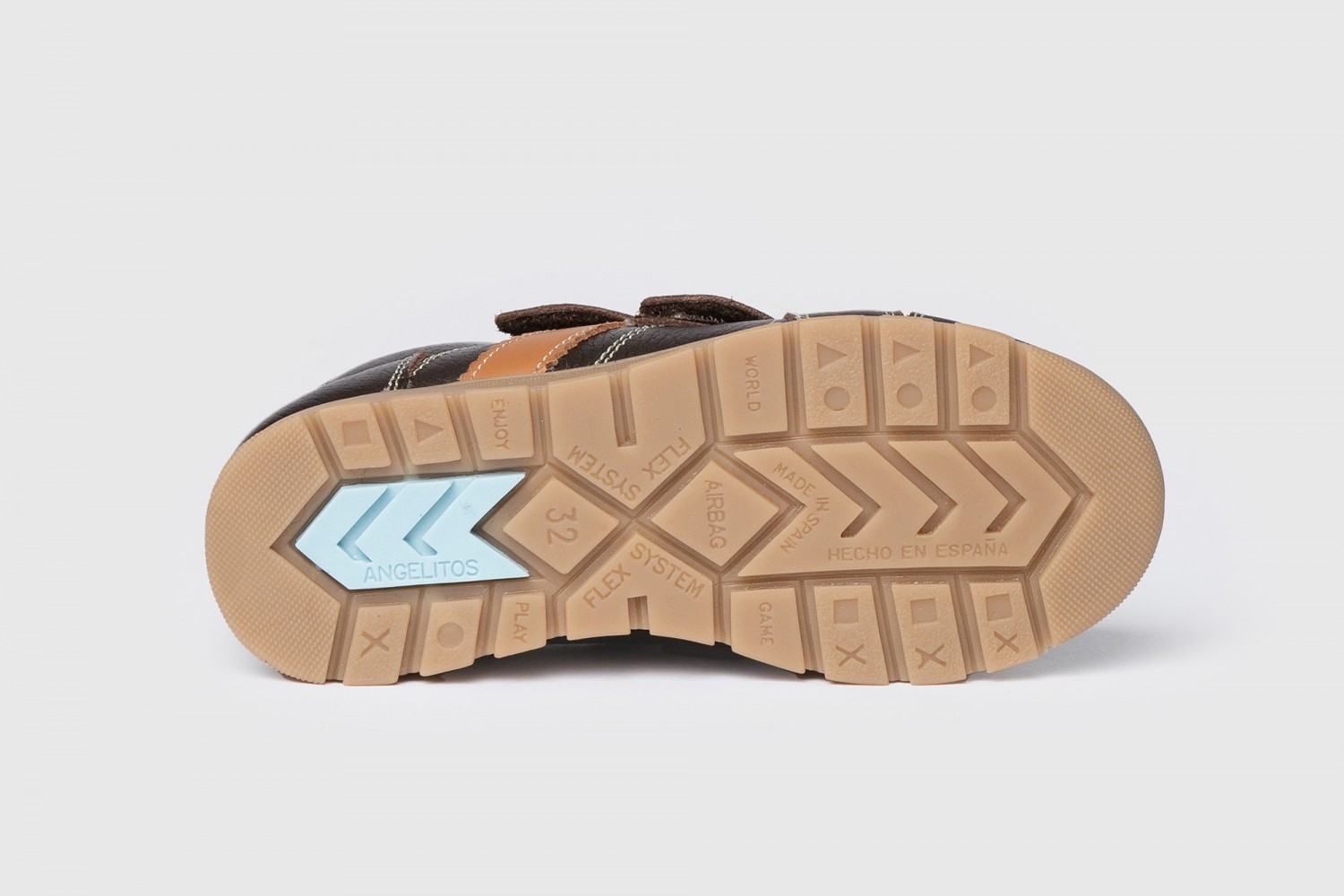 BOTA VELCRO ANGELITOS "TEX-NATURE GEL-MEMORY"